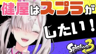 【スプラトゥーン３】孤独のヴァリアブルローラー使い、参る【健屋花那/にじさんじ】