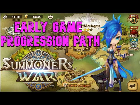 The Early Game In 15 Minutes! Summoners War