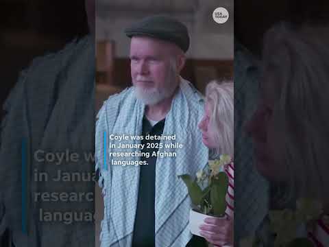 See the moment Taliban captive Dennis Coyle reunites with family in the US