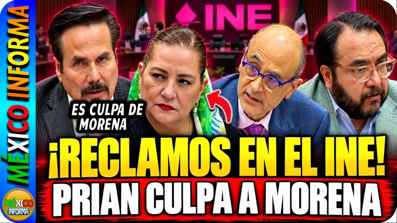 YA EMPEZARON LOS RECLAMOS DEL PRIAN EN EL INE TRAS LA SALIDA DE TADDEI. MIRA LO QUE ESTÁ PASANDO.