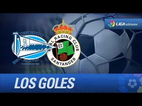 Todos los goles de Deportivo Alavés (2-1) Racing de Santander