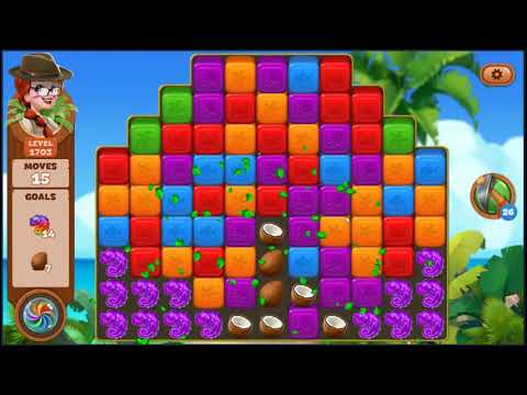 Lost Island Blast Adventure Level 1703 - NO BOOSTERS 🏝️ | SKILLGAMING ✔️