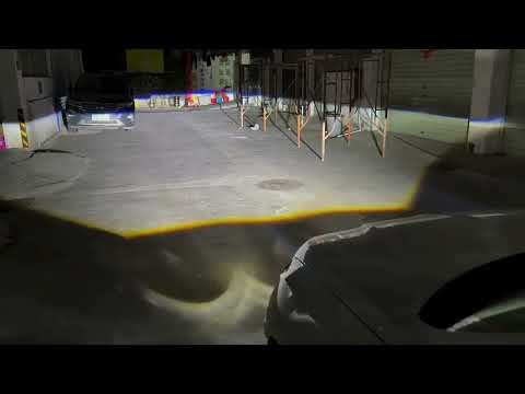 TUFFOO 2 Pcs P60 Mini H4 Bi LED Projector Headlight