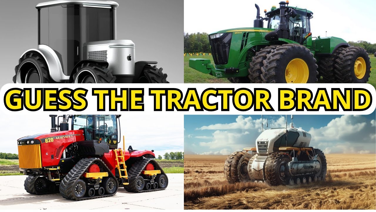 Guess the Tractor Logo! | 30 Tractors from Different Brands | Can You Guess Them All?