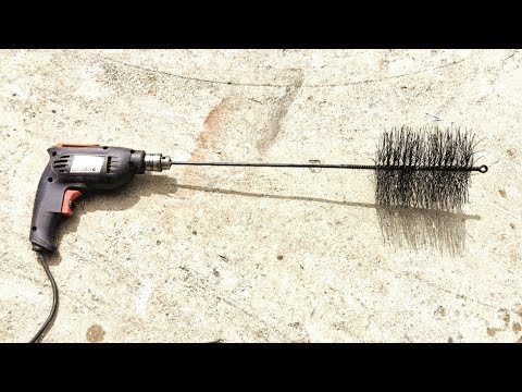 Super Quick Potato Peeling using Drill