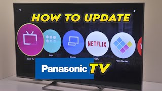 Panasonic TV: How to Update