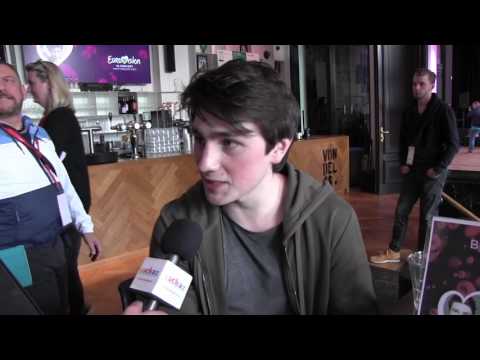 ESCKAZ in Amsterdam: Update with Brendan Murray (Ireland) at Eurovision In Concert