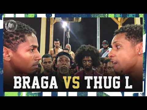 (GASTAÇÃO PESADA DE IRMÃOS 😂😂) BRAGA BXD X THUG L - SEGUNDA FASE - BATALHA DO COLISEU - EDIÇÃO 133