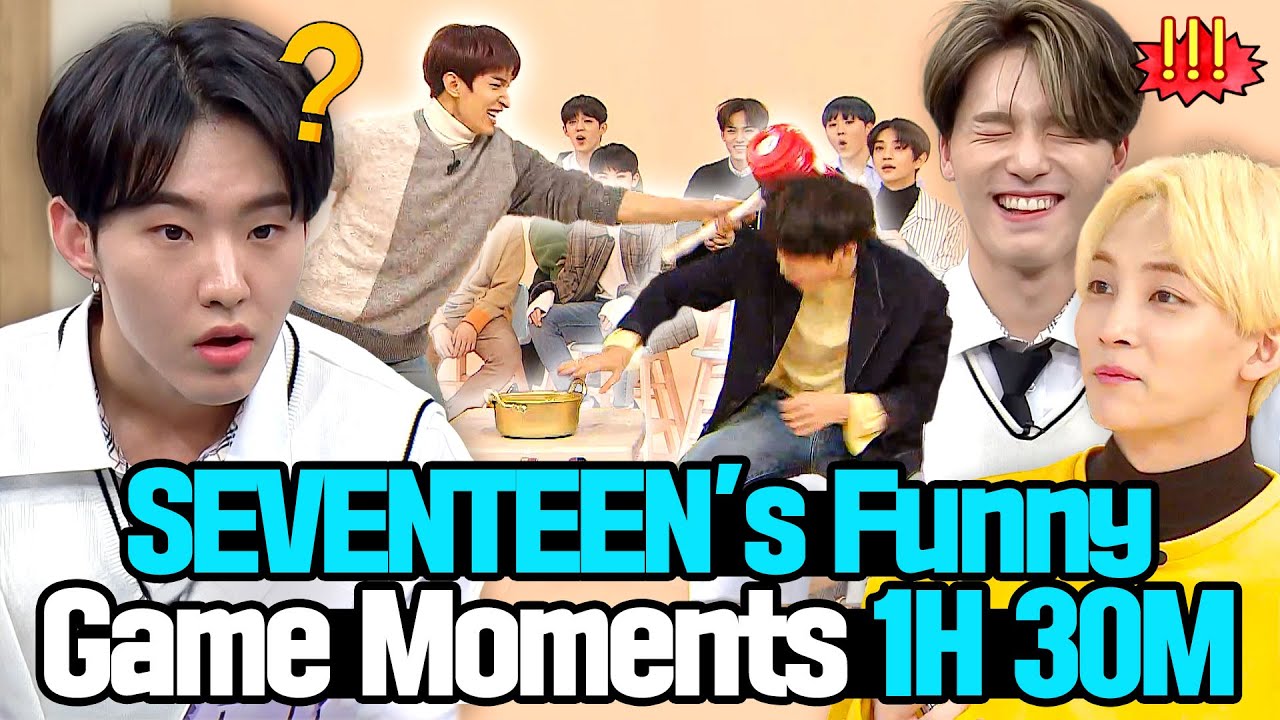 SEVENTEEN's Hilarious Game Moments Compilation in 1H 30M 🤣