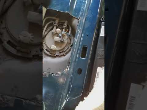 Removing the fuel pump for a Cadillac CTS