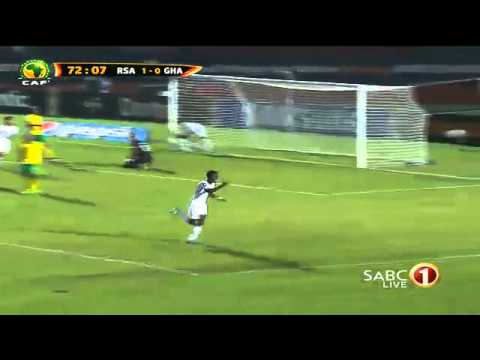 Ghana find the equaliser through Boye....#RSA_GHA  #AZIWEKE