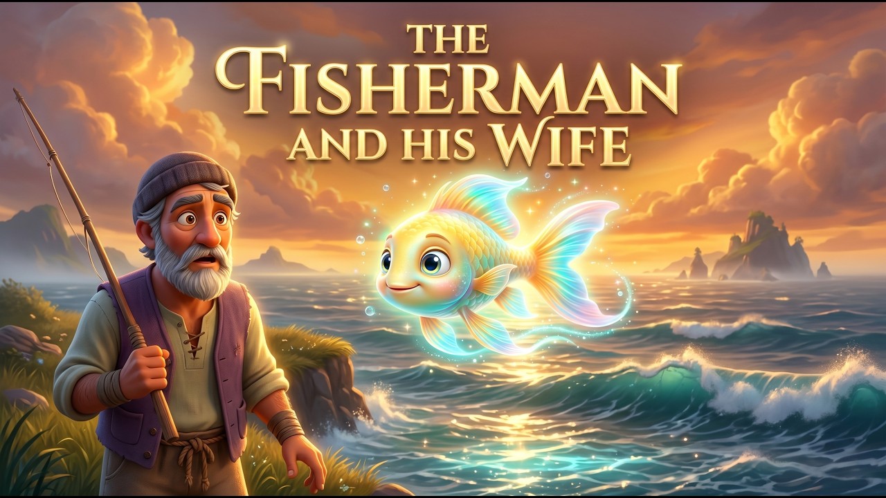 The Fisherman and His Wife | A Magical Fairytale About Greed, Love & True Happiness