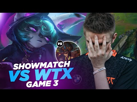 RHOBALAS : SHOWMATCH VS WTX - VEX VS CASSIO | LOL FR