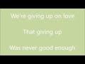 Johnnie Guilbert Not So Perfect LYRICS 