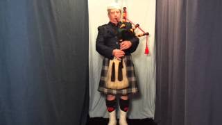 the Ventures' Silver City on bagpipes by Kenny Ahern Bagpiper