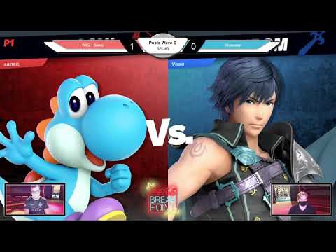 Breakpoint Ultimate FIVE Pools - Sansi (Yoshi) vs. Vesounix (Lucina, Chrom)