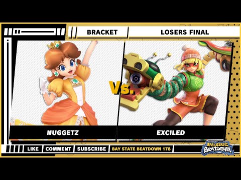 Bay State Beatdown 178 - Losers Final - Nuggetz (Daisy) VS Exciled (Min Min) - SSBU Singles