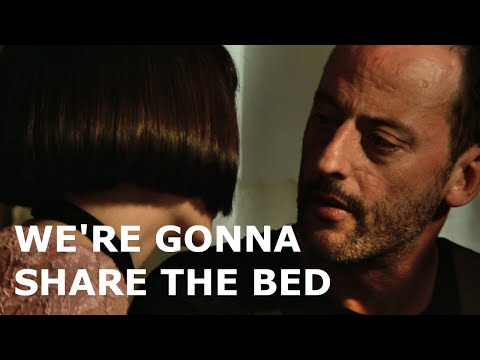 The bed scene - Léon: The Professional (1994) [Director's Cut]