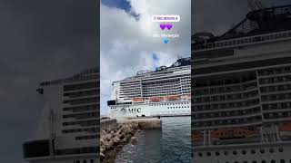 Msc Meraviglia with msc friend Mathildee 🫶 #mscmeraviglia