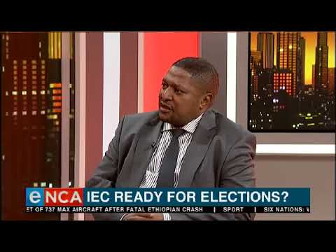 Tonight with Jane Dutton IEC ready for elections? 14 March 2019