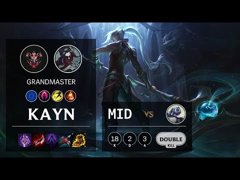 Kayn Mid vs Fizz - EUW Grandmaster Patch 10.4