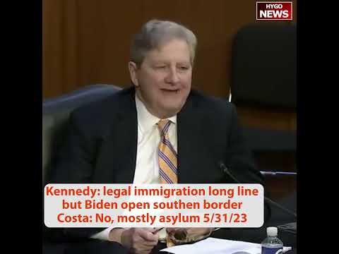 Kennedy: Legal Immigration Long Line — But Biden Welcomes Border Crossers? Witnesses Split