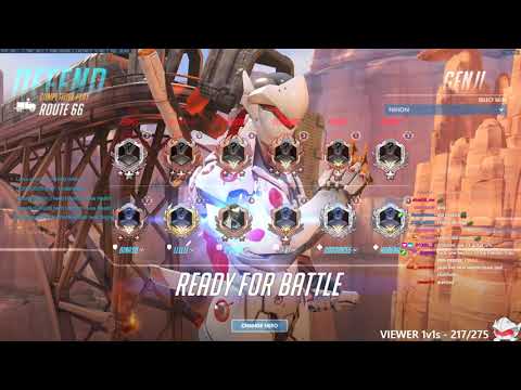 Overwatch Fastest Genji God Necros Goes Insane With 50 Elims