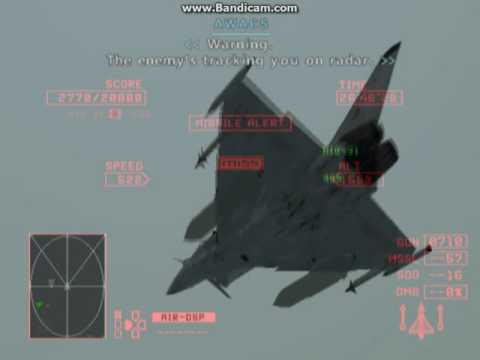Ace Combat Zero: The Belkan War - Mission 13 (part 1) (PS2) Quality: 720p HD