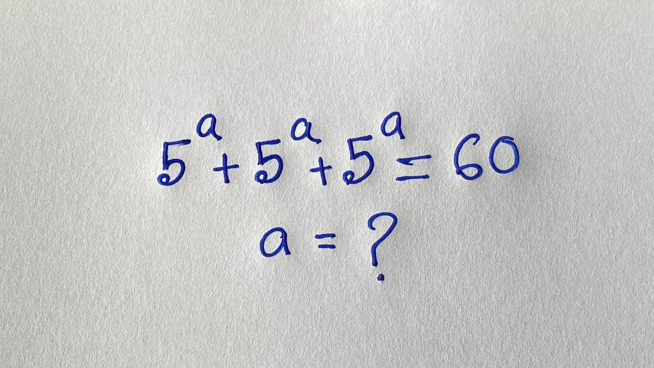 Maths Olympiad | A interesting Exponential Equation Solve for X?
