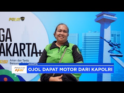 CERITA HARU PENGEMUDI OJEK ONLINE YANG MENDAPAT MOTOR BARU DARI KAPOLRI