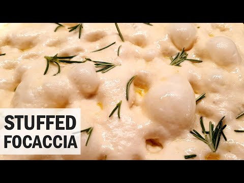 How to Bake the Best STUFFED Focaccia Bread You've Ever Tasted