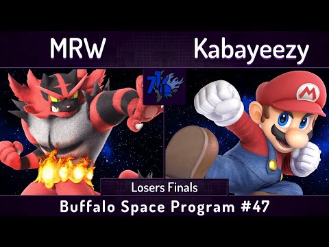 BSSP # 47 | MRW (Incineroar) vs Kabayeezy (Mario) | Losers Finals | SSBU Ultimate Tournament
