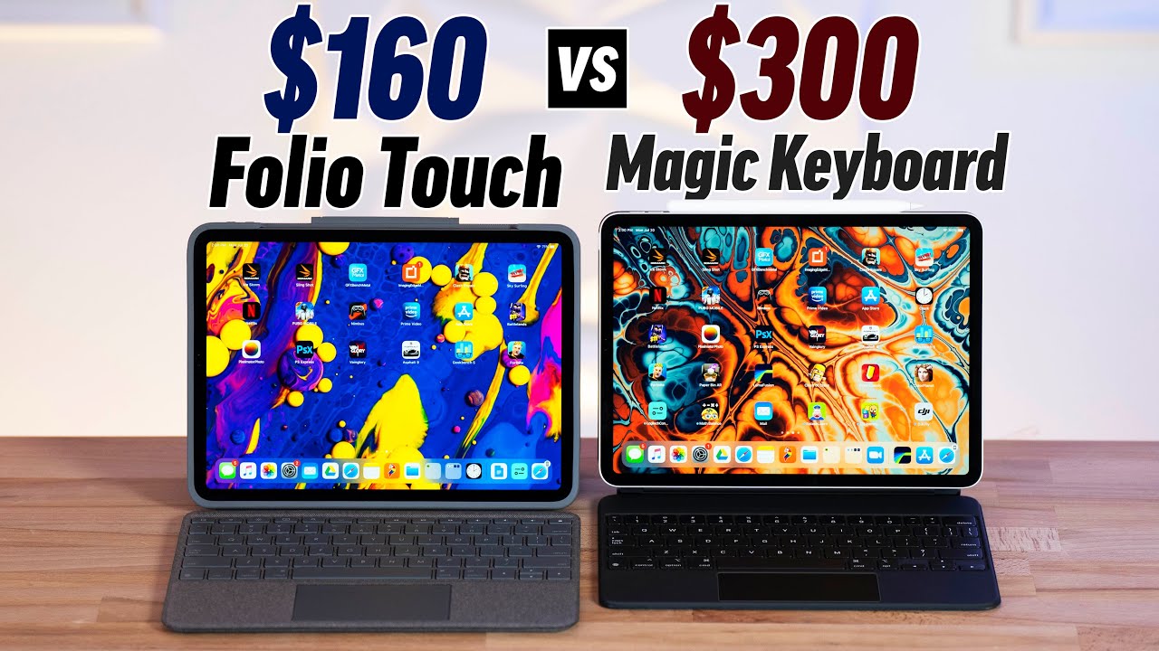 Logitech Folio Touch vs Magic Keyboard for 11" iPad Pro!