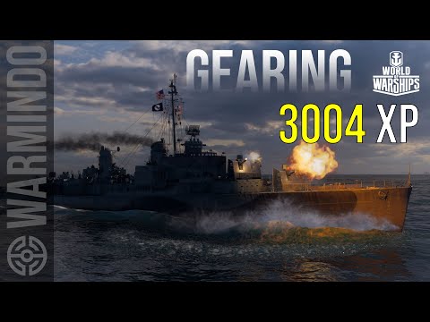 GEARING / 3004 XP / World of Warships / American Destroyer
