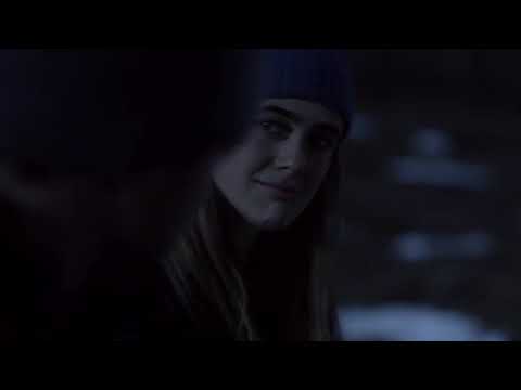 Zeke and Michaela see the petrograph - Zekaela 1x13