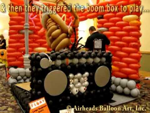 Promotional video thumbnail 1 for Airheads Balloon Art