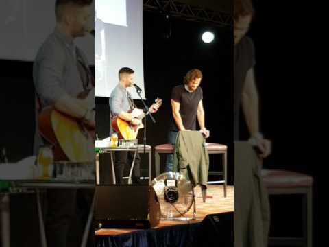 #JIB8 #JIBCON Jared Padalecki and Jensen Ackles  saturday panel