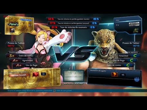 L7 99_1 (NELSONMIRANDA) Lucky VS (xtaxx) King - Tekken 7 Online PC sin grafica