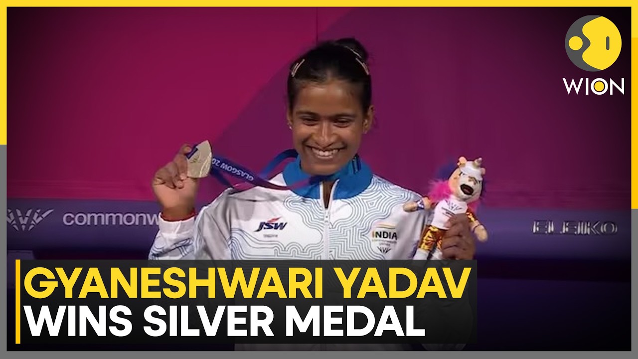 CWG 2026: Gyaneshwari Yadav Wins Silver On Debut, India's Weightlifting Medal Tally Reaches 4 | WION