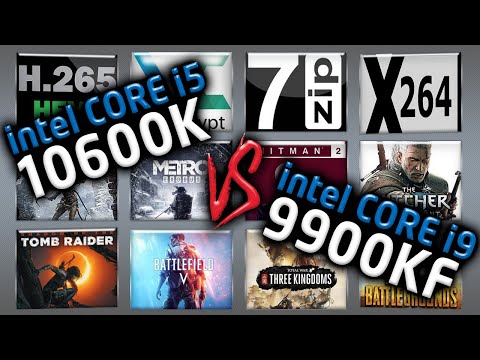 Intel i5 10600K vs Intel i9 9900KF Benchmarks – 15 Tests 🔥