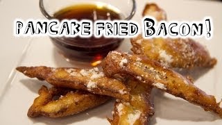 Quick and Easy Pancake Fried Bacon!