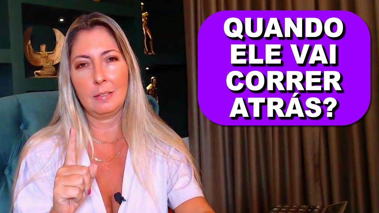 Eu quero que ELE CORRA muuuuito atrás de mim