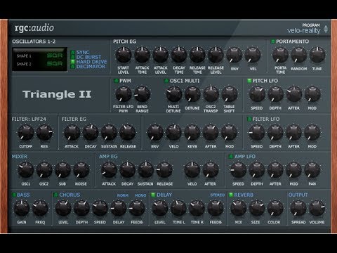 Free Download Cakewalk Triangle II v1.1 VSTi x86 WiN-HY2ROG3N