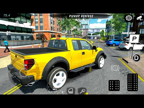 Car Parking Multiplayer: Reverse Drive on Pick-up - Android gameplay - YouTube