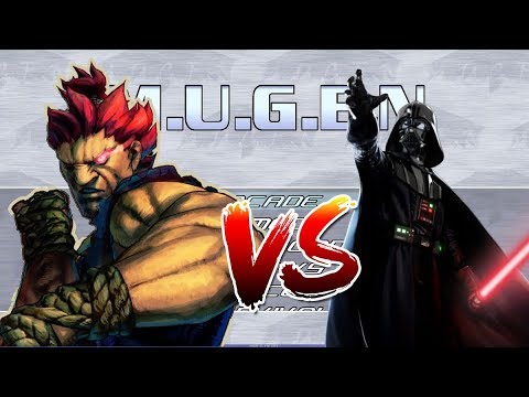 MUGEN:  Akuma vs Darth Vader