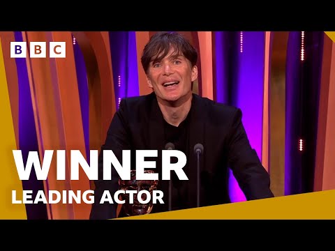 Cillian Murphy wins Leading Actor 🤩 | BAFTA Film Awards 2024 - BBC