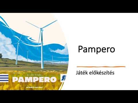 Pampero - Játék előkészítés - Robert SoloPlay