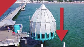 The diving gondola: a strange elevator to the ocean floor