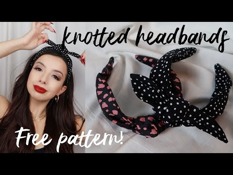 How to Make Knotted Headbands Tutorial | Easy DIY | w...