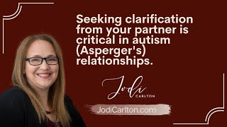 Download Lagu Seeking clarification from your partner is critical in autism (Asperger's) relationships. Thumbnail